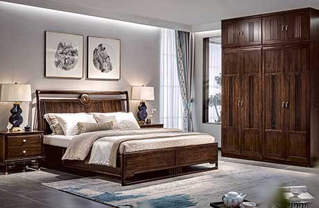 天元-东方先生 卧室空间-童话森林新中式实木家具